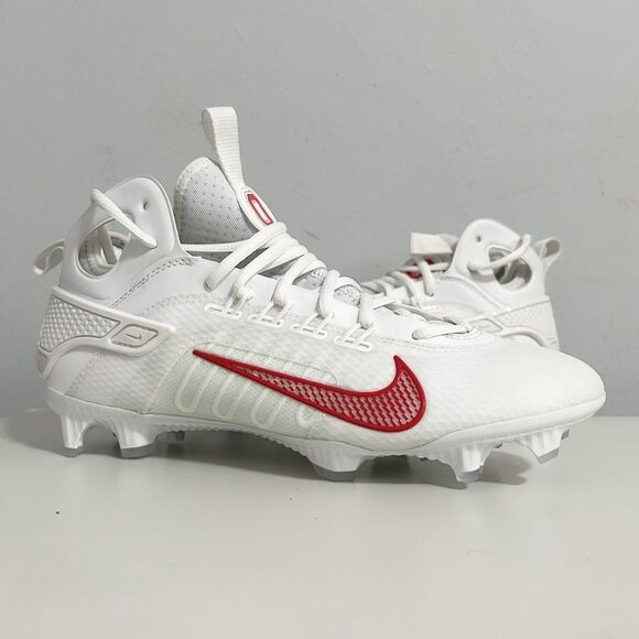 Nike Alpha Huarache 9 Elite PE “Ohio State Buckeye” Men’s Size 8 Lacrosse Cleats - Picture 1 of 10